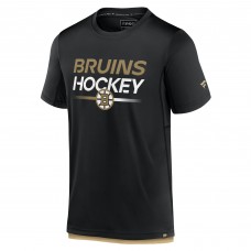 Футболка Boston Bruins Fanatics Black Authentic Pro Tech