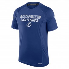 Футболка Tampa Bay Lightning Fanatics Blue Authentic Pro Rink Tech Футболка Tampa Bay Lightning Fanatics Blue Authentic Pro Rink Tech