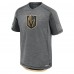 Футболка Vegas Golden Knights Fanatics Heather Gray Authentic Pro Rink Performance