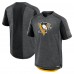 Футболка Pittsburgh Penguins Fanatics Heather Charcoal Authentic Pro Rink Performance Футболка Pittsburgh Penguins Fanatics Heather Charcoal Authentic Pro Rink Performance