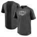 Los Angeles Kings Fanatics Heather Charcoal Authentic Pro Rink Performance T-Shirt