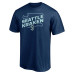 Seattle Kraken Fanatics Deep Sea Blue Block Party Push Ahead T-Shirt