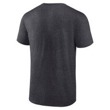 Seattle Kraken Fanatics Heather Charcoal Origin T-Shirt Seattle Kraken Fanatics Heather Charcoal Origin T-Shirt