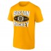 Футболка Boston Bruins Fanatics Gold Team Pride
