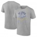 St. Louis Blues Fanatics Gray Emblem T-Shirt
