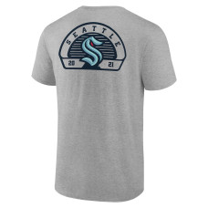 Seattle Kraken Fanatics Gray Valor T-Shirt Seattle Kraken Fanatics Gray Valor T-Shirt