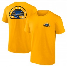 St. Louis Blues Fanatics Gold Valor T-Shirt