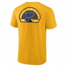St. Louis Blues Fanatics Gold Valor T-Shirt