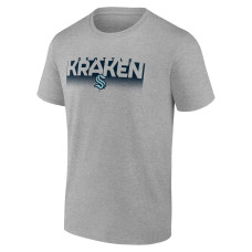 Seattle Kraken Fanatics Gray Iconic T-Shirt