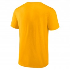 St. Louis Blues Fanatics Gold Primary Logo T-Shirt
