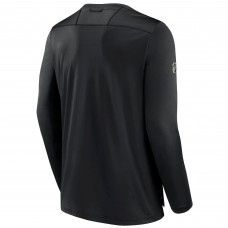 Футболка с длинным рукавом New Jersey Devils Fanatics Black Authentic Pro Tech