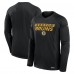 Футболка с длинным рукавом Boston Bruins Fanatics Black Authentic Pro Rink Tech Raglan