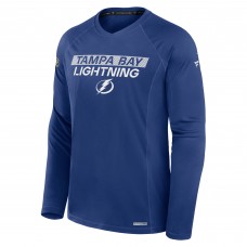 Футболка Tampa Bay Lightning Fanatics Blue Authentic Pro Rink Tech Raglan Long Sleeve Футболка Tampa Bay Lightning Fanatics Blue Authentic Pro Rink Tech Raglan Long Sleeve
