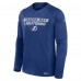 Футболка Tampa Bay Lightning Fanatics Blue Authentic Pro Rink Tech Raglan Long Sleeve