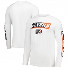 Футболка с длинным рукавом Philadelphia Flyers Fanatics White