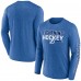Футболка Tampa Bay Lightning Fanatics Heather Blue Sweep Iconic Synthetic Long Sleeve
