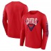 Washington Capitals Fanatics Red Headline Long Sleeve T-Shirt