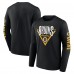 Boston Bruins Fanatics Black Headline Long Sleeve T-Shirt