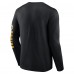 Boston Bruins Fanatics Black Headline Long Sleeve T-Shirt