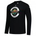 Футболка с длинным рукавом Minnesota Wild Fanatics Black Authentic Pro Practice