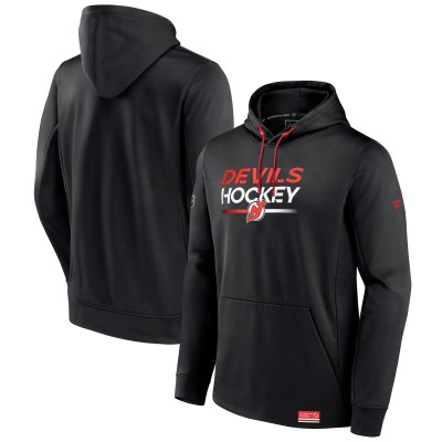 Толстовка New Jersey Devils Fanatics Black Authentic Pro Fleece