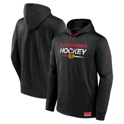 Толстовка Chicago Blackhawks Fanatics Black Fleece