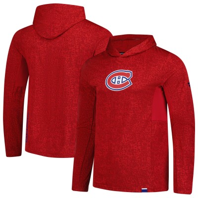 Толстовка Montreal Canadiens Fanatics Red Authentic Pro Lightweight