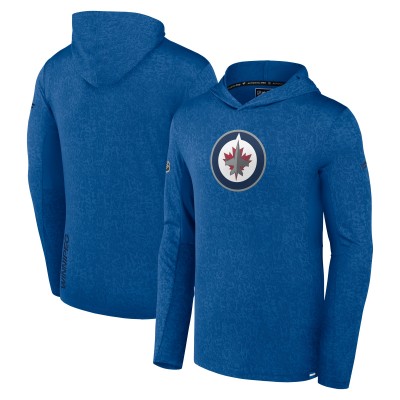 Толстовка Winnipeg Jets Fanatics Blue Authentic Pro Lightweight