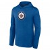 Толстовка Winnipeg Jets Fanatics Blue Authentic Pro Lightweight