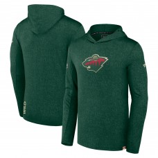 Толстовка Minnesota Wild Fanatics Green Authentic Pro Lightweight