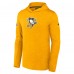Толстовка Pittsburgh Penguins Fanatics Gold Authentic Pro Lightweight