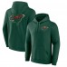 Толстовка Minnesota Wild Fanatics Green Distressed Logo Fleece