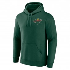 Толстовка Minnesota Wild Fanatics Green Distressed Logo Fleece
