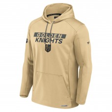 Толстовка Vegas Golden Knights Fanatics Gold Authentic Pro Alternate Fleece