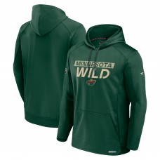Толстовка Minnesota Wild Fanatics Green Pro Rink Fleece