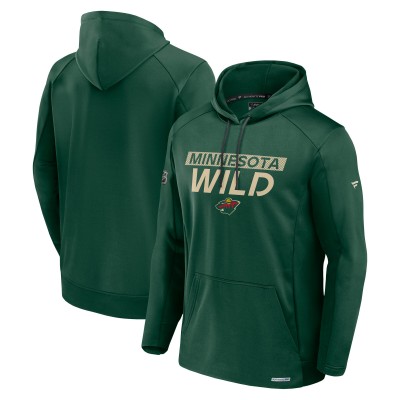 Толстовка Minnesota Wild Fanatics Green Pro Rink Fleece