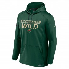 Толстовка Minnesota Wild Fanatics Green Pro Rink Fleece
