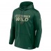 Толстовка Minnesota Wild Fanatics Green Pro Rink Fleece
