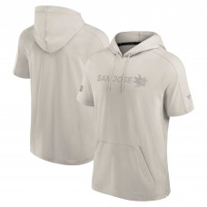 Футболка с капюшоном San Jose Sharks Fanatics Gray Authentic Pro Road Футболка с капюшоном San Jose Sharks Fanatics Gray Authentic Pro Road