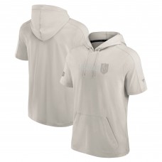 Футболка с капюшоном Vegas Golden Knights Fanatics Light Gray Authentic Pro Road