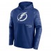 Толстовка Tampa Bay Lightning Fanatics Blue Shade Defender Raglan