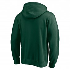 Толстовка Minnesota Wild Fanatics Green Block Party Elevate Play Fleece