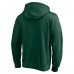 Толстовка Minnesota Wild Fanatics Green Block Party Elevate Play Fleece