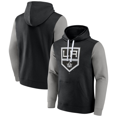Los Angeles Kings Fanatics Black Team Pullover Hoodie