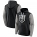 Los Angeles Kings Fanatics Black Team Pullover Hoodie