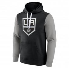 Los Angeles Kings Fanatics Black Team Pullover Hoodie