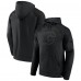 Calgary Flames Fanatics Black Ice Defender Raglan Pullover Hoodie