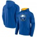 Толстовка Buffalo Sabres Fanatics Royal Iconic Defender Raglan