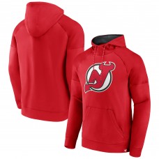 Толстовка New Jersey Devils Fanatics Red Iconic Defender Raglan