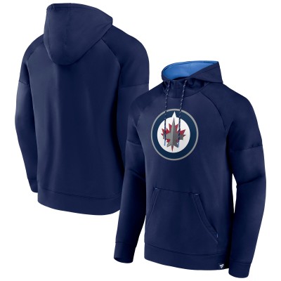 Толстовка Winnipeg Jets Fanatics Iconic Defender Raglan - Navy